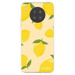 Átlátszó szilikon tok az alábbi mobiltelefonokra Huawei Nova 8i - Limoncella