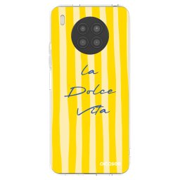 Átlátszó szilikon tok az alábbi mobiltelefonokra Huawei Nova 8i - Ladolcevita
