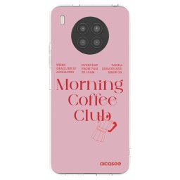Átlátszó szilikon tok az alábbi mobiltelefonokra Huawei Nova 8i - Morning