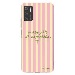 Átlátszó szilikon tok az alábbi mobiltelefonokra Xiaomi Poco M3 Pro 5G - Pretty matcha