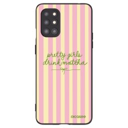 Fekete szilikon tok az alábbi mobiltelefonokra OnePlus 8T - Pretty matcha
