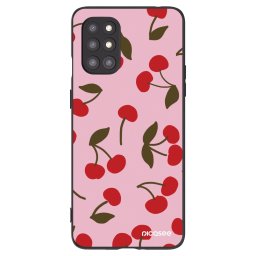 Fekete szilikon tok az alábbi mobiltelefonokra OnePlus 8T - Cherry