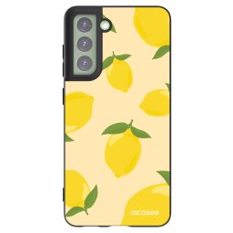 Fekete szilikon tok az alábbi mobiltelefonokra Samsung Galaxy S21 FE 5G - Limoncella