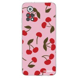 Átlátszó szilikon tok az alábbi mobiltelefonokra Xiaomi Poco X4 Pro 5G - Cherry