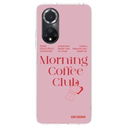 Átlátszó szilikon tok az alábbi mobiltelefonokra Huawei Nova 9 SE - Morning