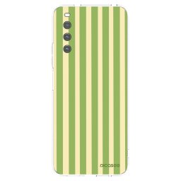 Átlátszó szilikon tok az alábbi mobiltelefonokra Sony Xperia 10 IV 5G - Lines Matcha