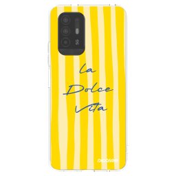 Átlátszó szilikon tok az alábbi mobiltelefonokra OPPO A94 5G - Ladolcevita