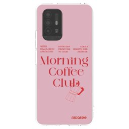 Átlátszó szilikon tok az alábbi mobiltelefonokra OPPO A94 5G - Morning