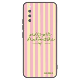 Fekete szilikon tok az alábbi mobiltelefonokra Sony Xperia 10 III - Pretty matcha