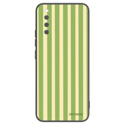 Fekete szilikon tok az alábbi mobiltelefonokra Sony Xperia 10 III - Lines Matcha