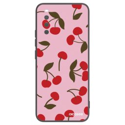 Fekete szilikon tok az alábbi mobiltelefonokra Sony Xperia 10 III - Cherry