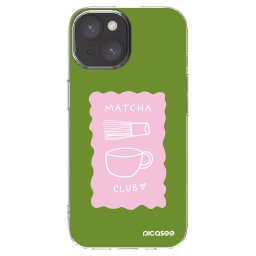 Átlátszó szilikon tok az alábbi mobiltelefonokra Apple iPhone 15 - Matcha club
