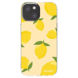 Átlátszó szilikon tok az alábbi mobiltelefonokra Apple iPhone 15 - Limoncella