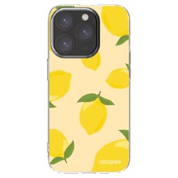 Átlátszó szilikon tok az alábbi mobiltelefonokra Apple iPhone 15 Pro - Limoncella