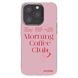 Átlátszó szilikon tok az alábbi mobiltelefonokra Apple iPhone 15 Pro - Morning