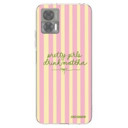 Átlátszó szilikon tok az alábbi mobiltelefonokra Motorola Edge 30 Neo - Pretty matcha