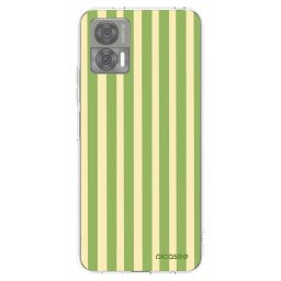 Átlátszó szilikon tok az alábbi mobiltelefonokra Motorola Edge 30 Neo - Lines Matcha
