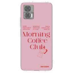 Átlátszó szilikon tok az alábbi mobiltelefonokra Motorola Edge 30 Neo - Morning