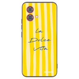 Fekete szilikon tok az alábbi mobiltelefonokra Motorola Moto G84 5G - Ladolcevita