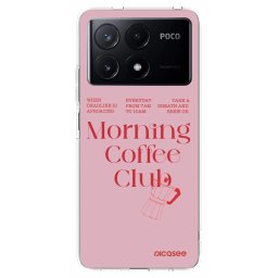 Átlátszó szilikon tok az alábbi mobiltelefonokra Xiaomi Poco X6 Pro - Morning
