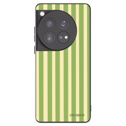 Fekete szilikon tok az alábbi mobiltelefonokra OnePlus 12 5G - Lines Matcha