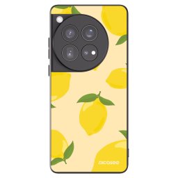 Fekete szilikon tok az alábbi mobiltelefonokra OnePlus 12 5G - Limoncella
