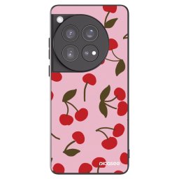Fekete szilikon tok az alábbi mobiltelefonokra OnePlus 12 5G - Cherry