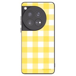 Fekete szilikon tok az alábbi mobiltelefonokra OnePlus 12 5G - Gride lemon