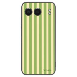 Fekete szilikon tok az alábbi mobiltelefonokra OnePlus Nord 4 - Lines Matcha