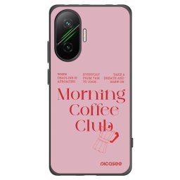 Fekete szilikon tok az alábbi mobiltelefonokra Xiaomi Poco F7 5G - Morning