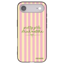 Fekete szilikon tok az alábbi mobiltelefonokra Apple iPhone Air - Pretty matcha