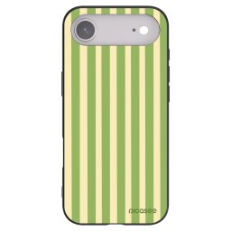 Fekete szilikon tok az alábbi mobiltelefonokra Apple iPhone Air - Lines Matcha