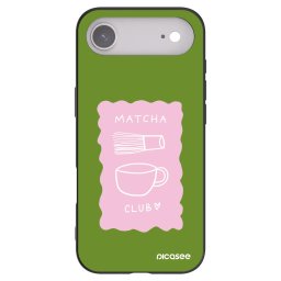 Fekete szilikon tok az alábbi mobiltelefonokra Apple iPhone Air - Matcha club