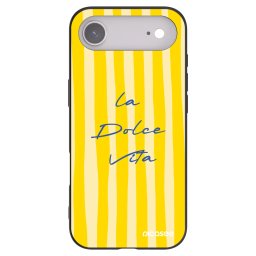 Fekete szilikon tok az alábbi mobiltelefonokra Apple iPhone Air - Ladolcevita