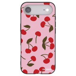Fekete szilikon tok az alábbi mobiltelefonokra Apple iPhone Air - Cherry
