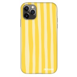 Fashion Case Apple iPhone 11 Pro - Lines lemon