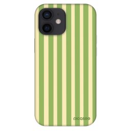 Fashion Case Apple iPhone 12 mini - Lines Matcha
