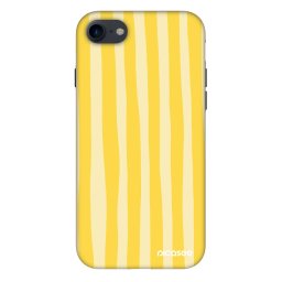 Fashion Case Apple iPhone SE 2020 - Lines lemon