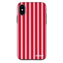 Fashion Case Apple iPhone X/XS - Lines red