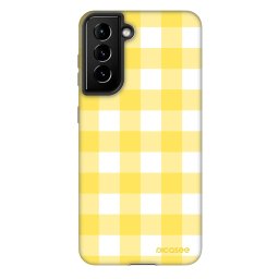 Fashion Case Samsung Galaxy S21 FE 5G - Gride lemon
