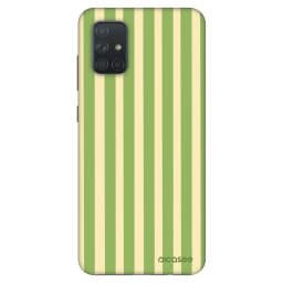 Fashion Case Samsung Galaxy A71 A715F - Lines Matcha
