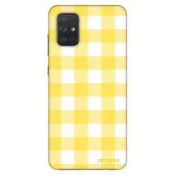 Fashion Case Samsung Galaxy A71 A715F - Gride lemon