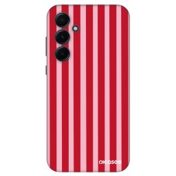 Fashion Case Samsung Galaxy A55 5G A556B - Lines red