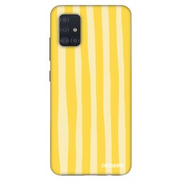 Fashion Case Samsung Galaxy A51 A515F - Lines lemon