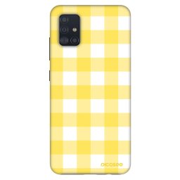 Fashion Case Samsung Galaxy A51 A515F - Gride lemon