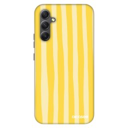 Fashion Case Samsung Galaxy A34 5G A346B - Lines lemon