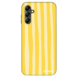 Fashion Case Samsung Galaxy A14 5G A146P - Lines lemon