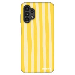 Fashion Case Samsung Galaxy A13 4G A135 - Lines lemon