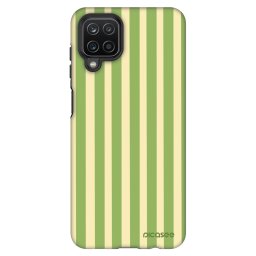 Fashion Case Samsung Galaxy A12 A125F - Lines Matcha