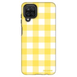 Fashion Case Samsung Galaxy A12 A125F - Gride lemon